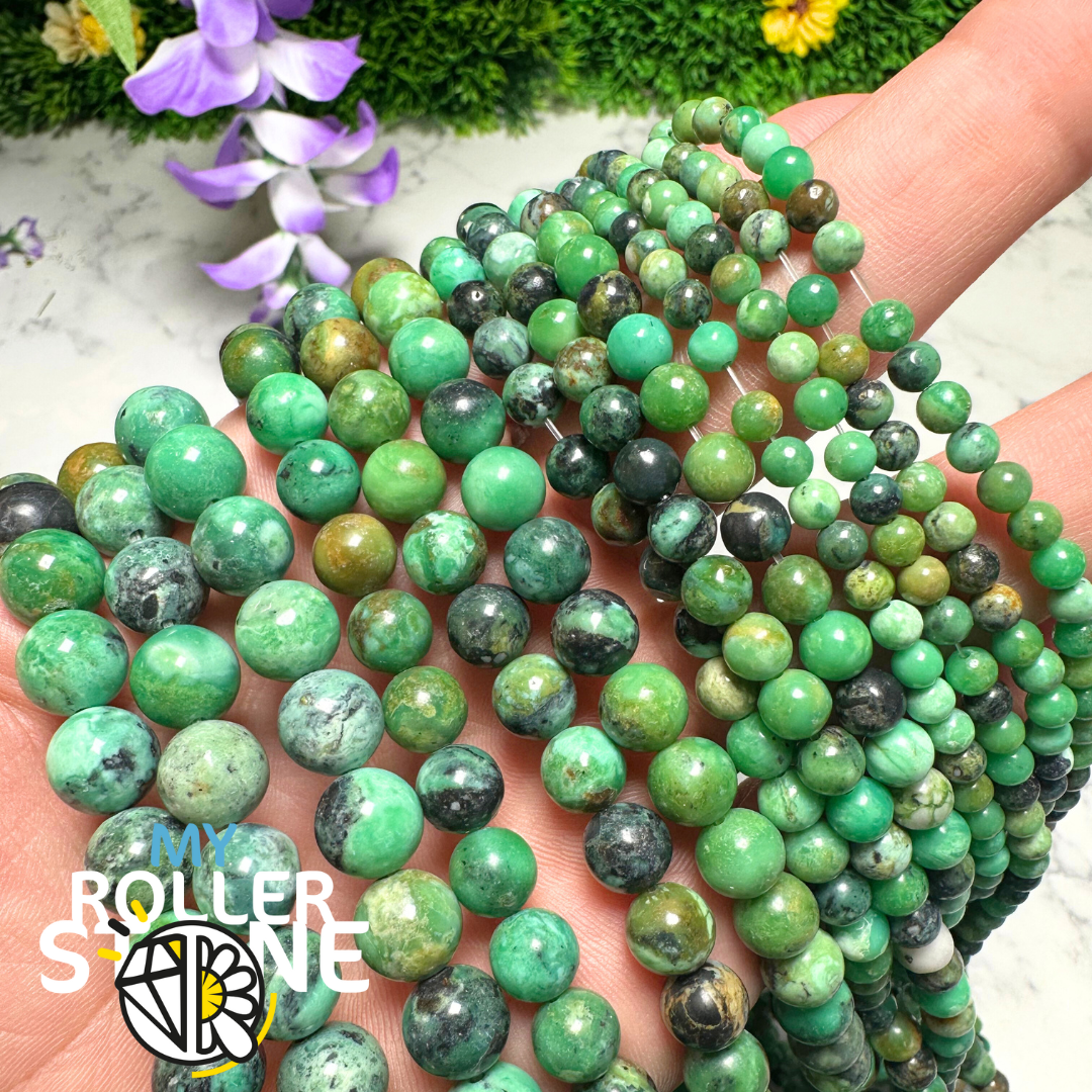 Perle Variscite 5A - Perles