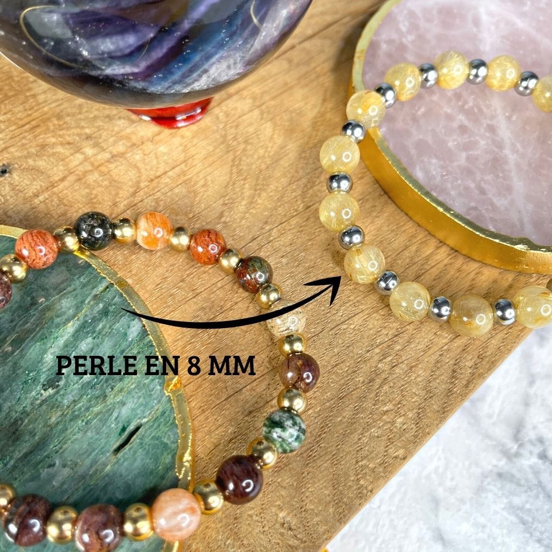 Perles acier inoxydable (6X5 mm)