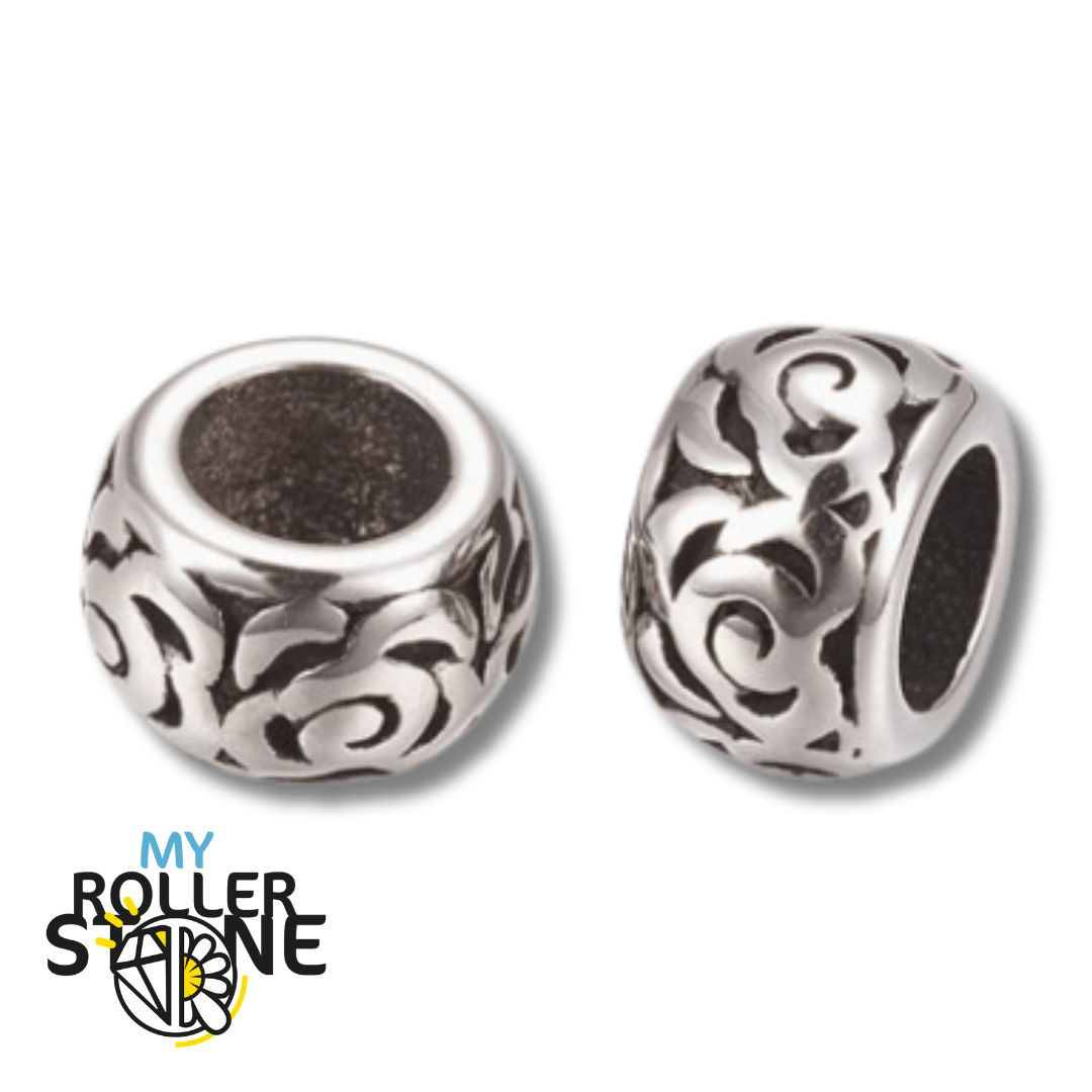 Perles acier inoxydable - Argent - Perles