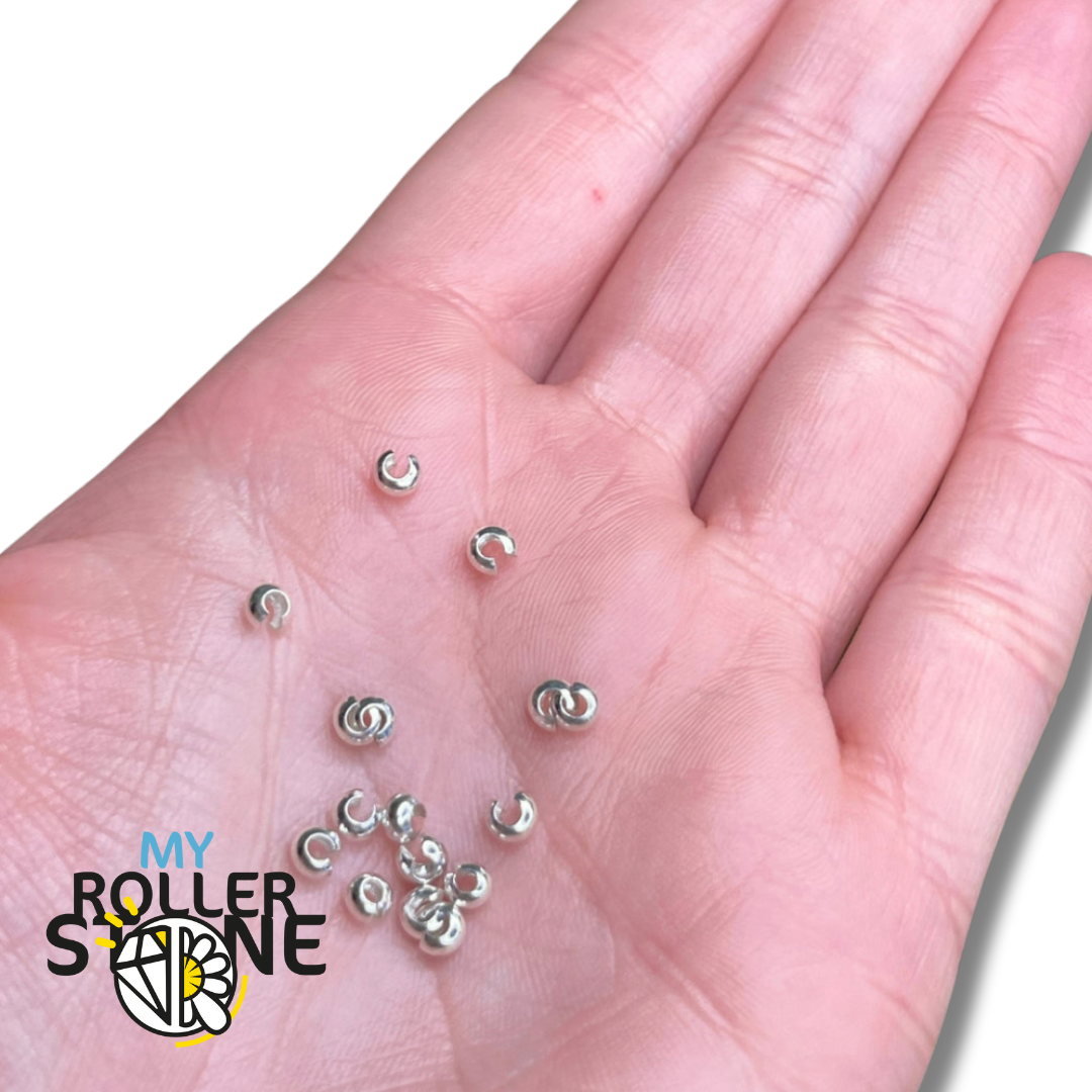 Perles Cache-Noeuds Argent 925 - Perles