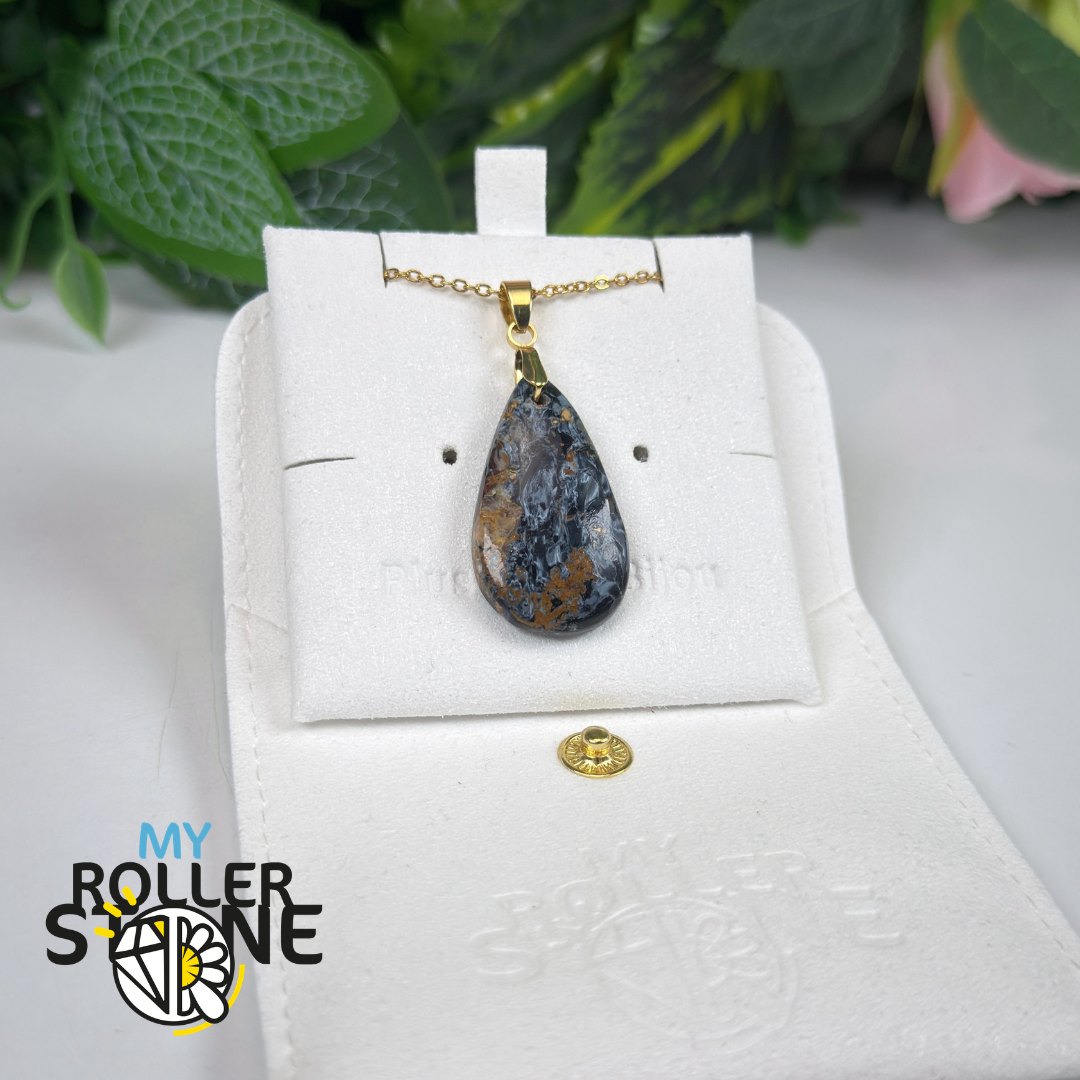Pendentif Percés Pietersite 3A