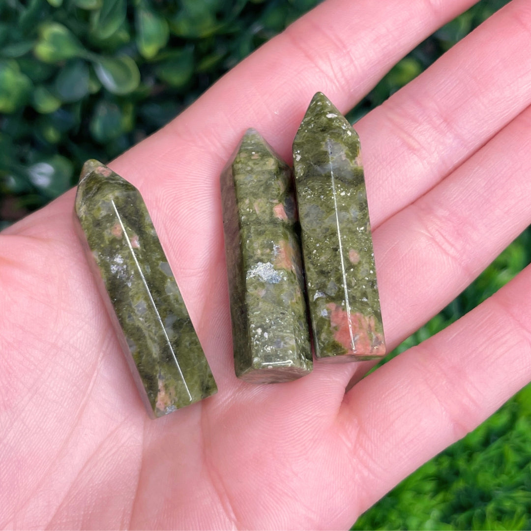 Petite Pointe Unakite