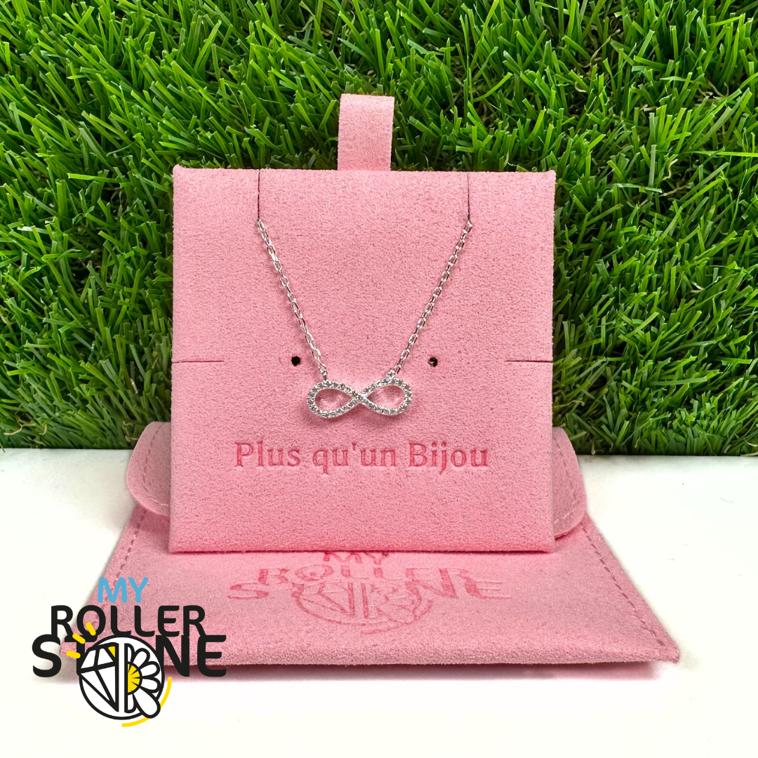 Collier Pendentif Infini En Argent Sterling