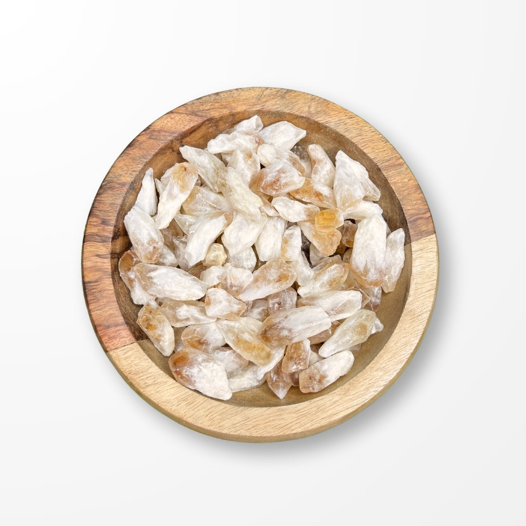 Pierre Brute Citrine Chauffée