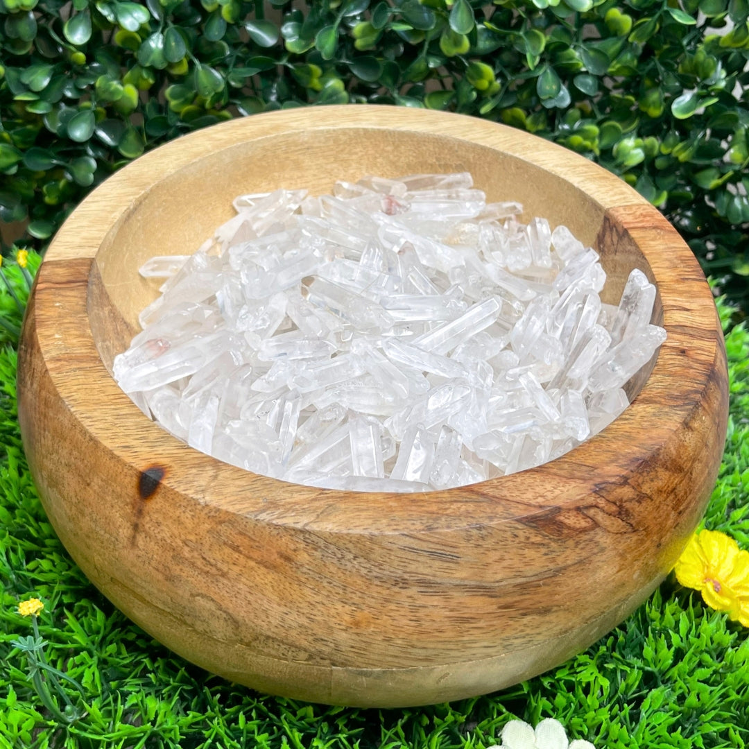 Pierre Cristal de roche non percée