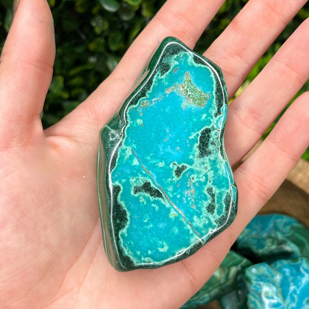Pierre Verte Malachite Chrysocolle