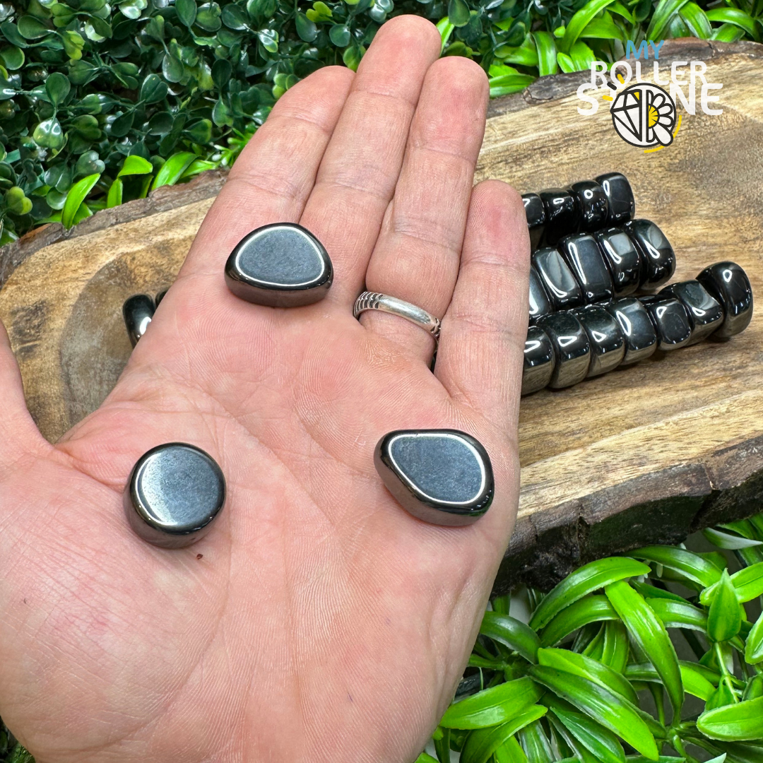 Pierre roulée Hématite Magnétique - Pierres et fossiles