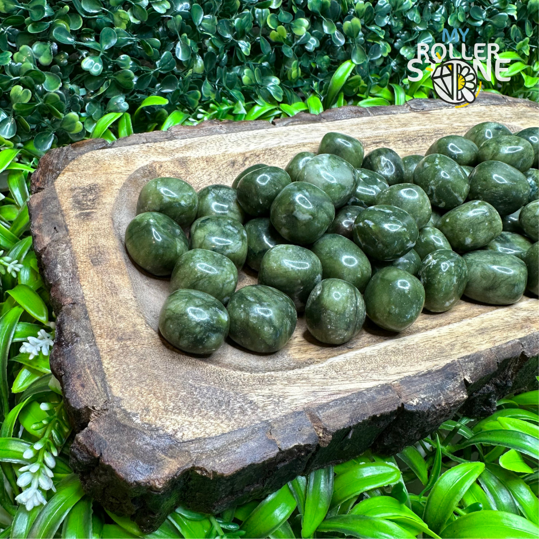 Pierre Roulée Jade Birman - Pierres et fossiles