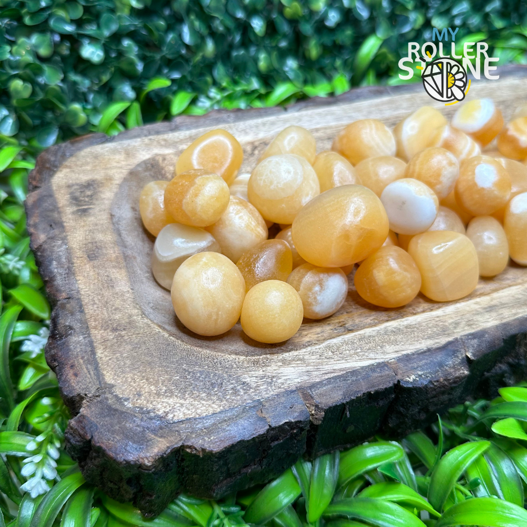 Pierre Roulée Jade Jaune - Pierres et fossiles