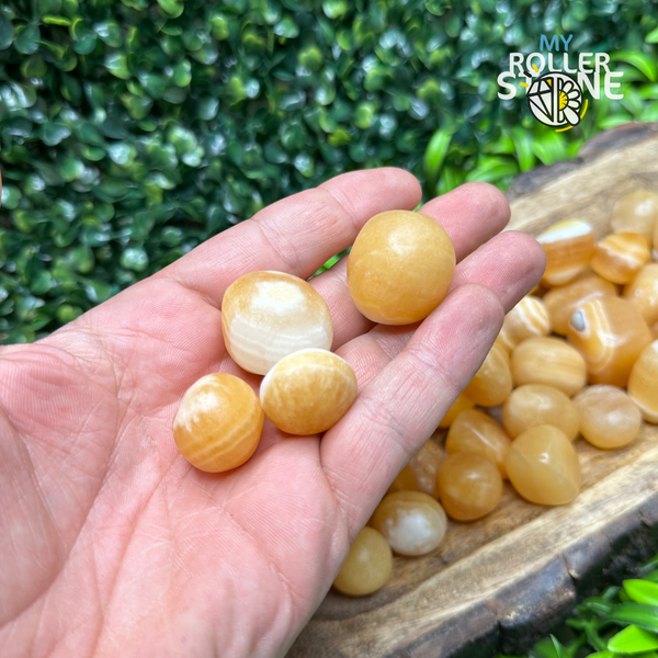 Pierre Roulée Jade Jaune - Pierres et fossiles