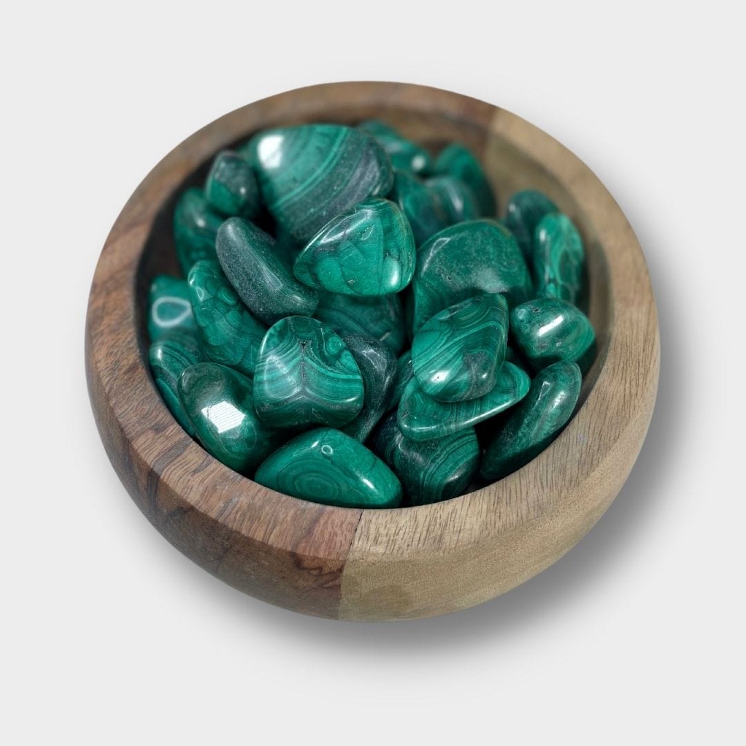 Pierre roulée Malachite