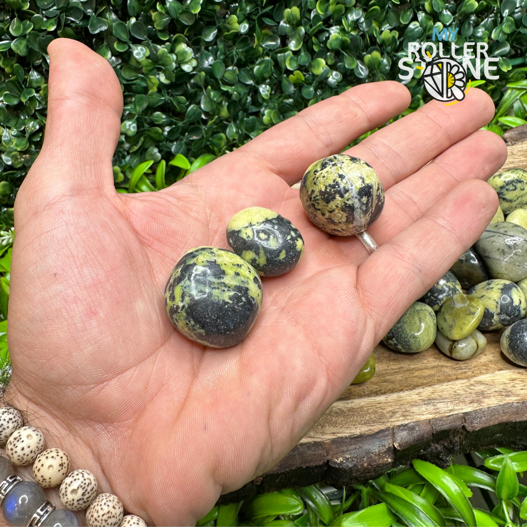 Pierre Roulée Serpentine - Pierres et fossiles