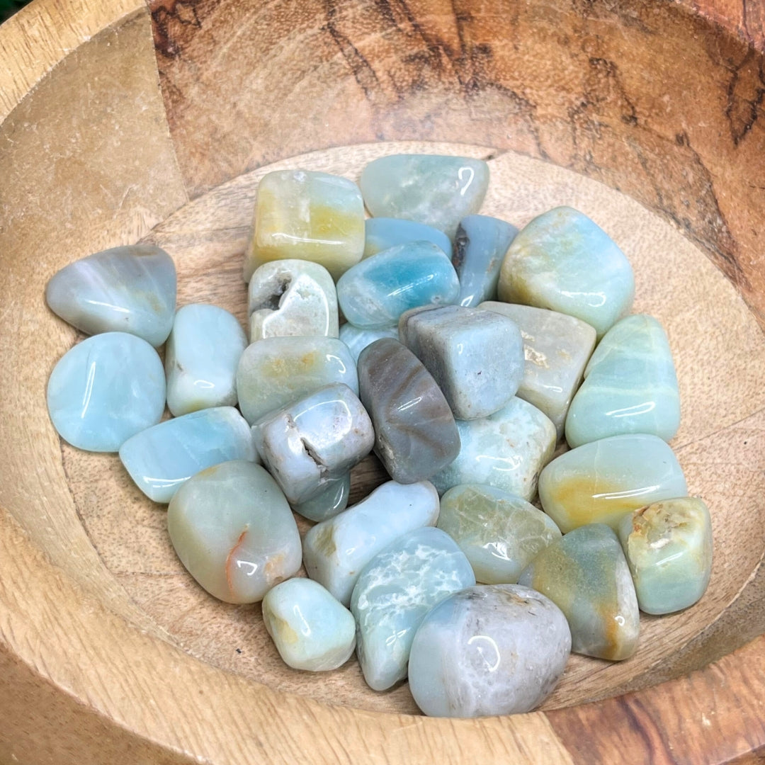 Pierres roulées Amazonite