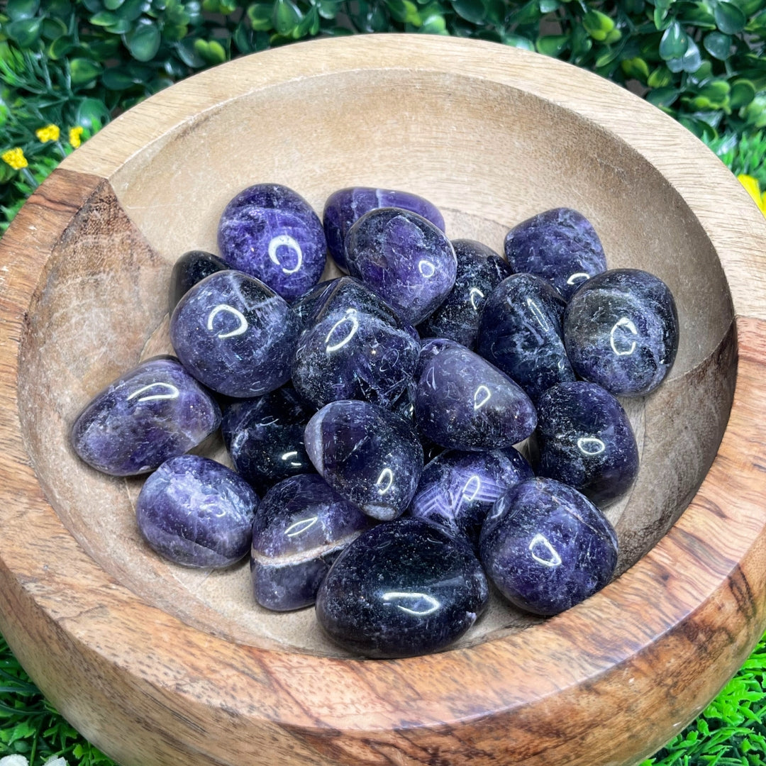 Pierres Roulées Améthyste (Taille moyenne)