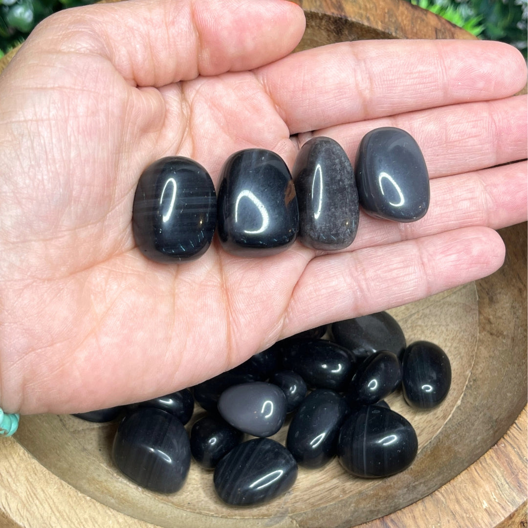 Pierres roulées Obsidienne