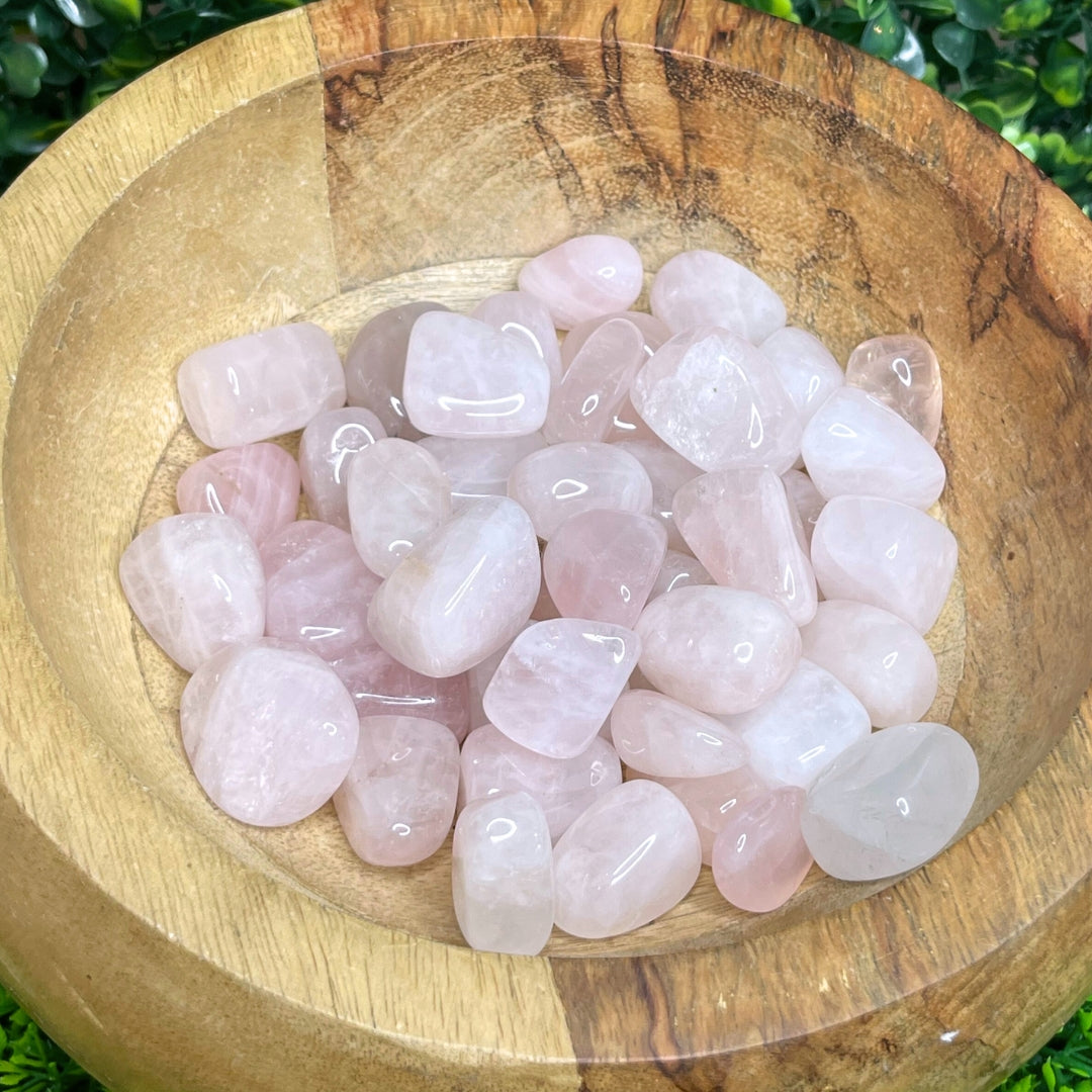 Pierres roulées en Quartz rose