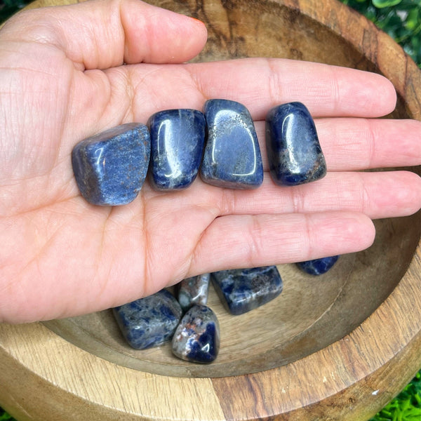 Pierres roulées en Sodalite