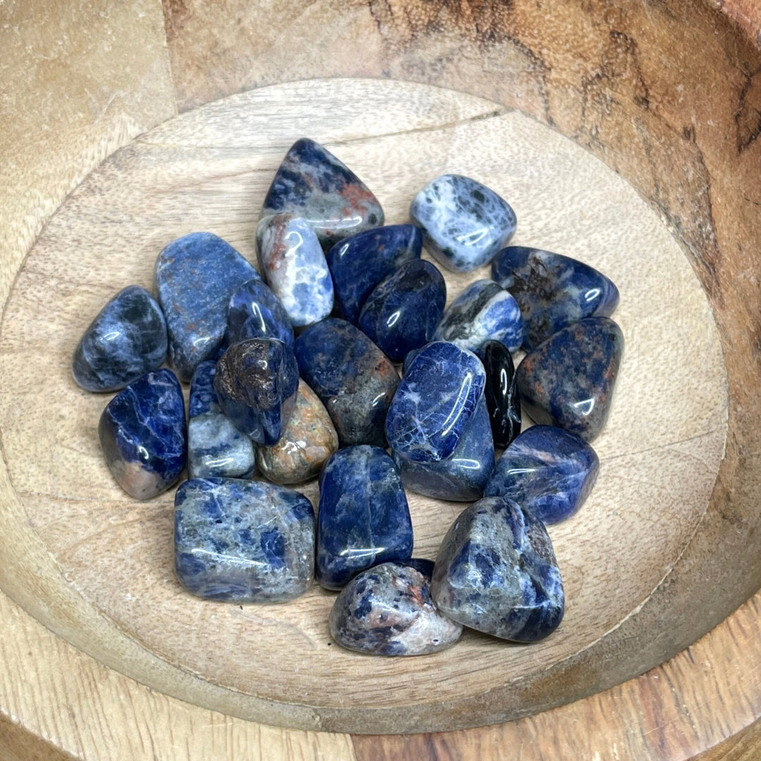 Pierres roulées en Sodalite