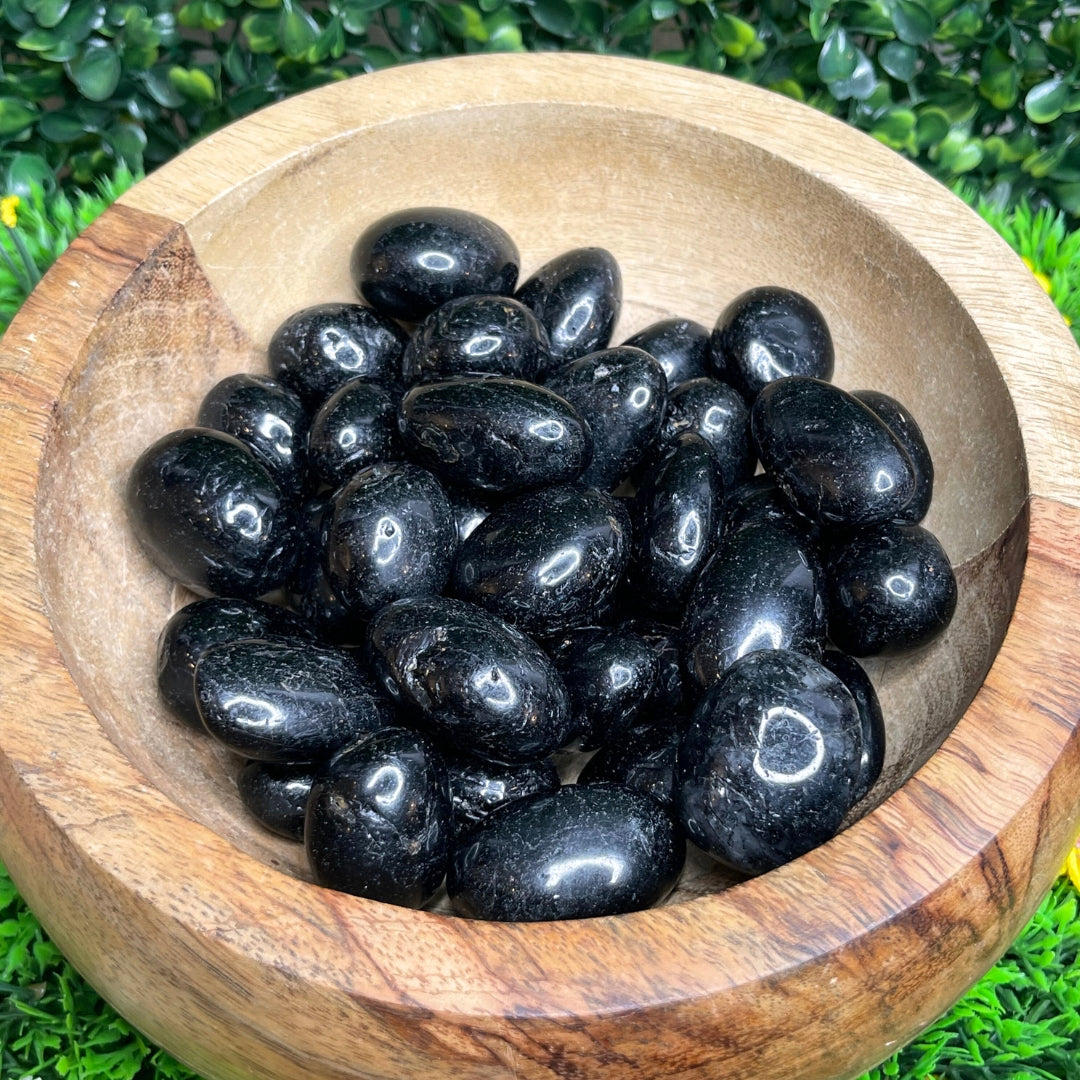 Pierres roulées Tourmaline Noire (Taille moyenne)