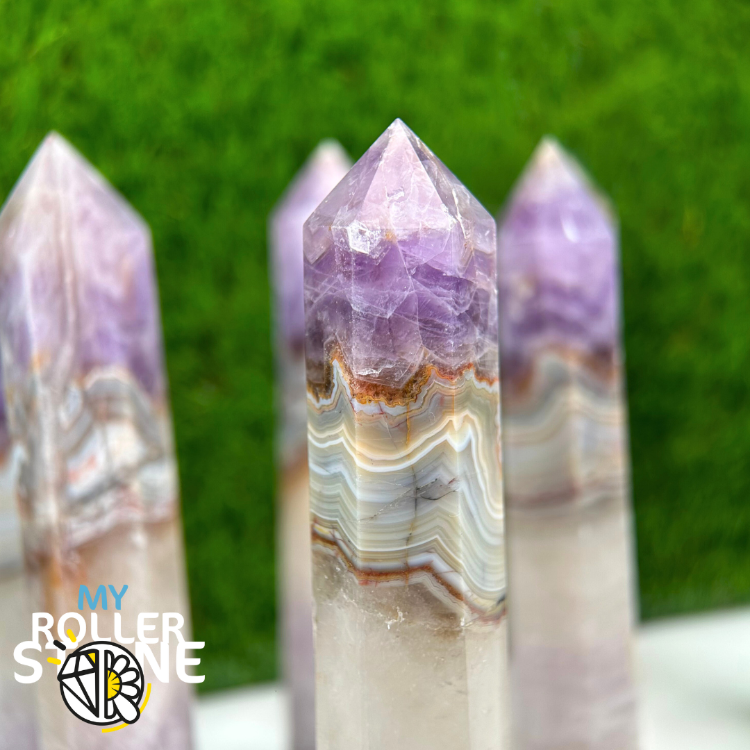 Pointe Améthyste Agatisée