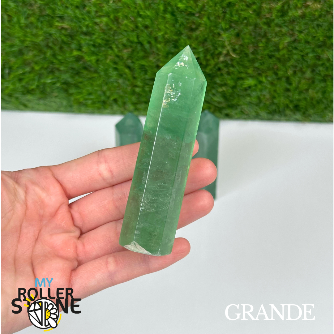 Pointe de Fluorite Verte - Grande
