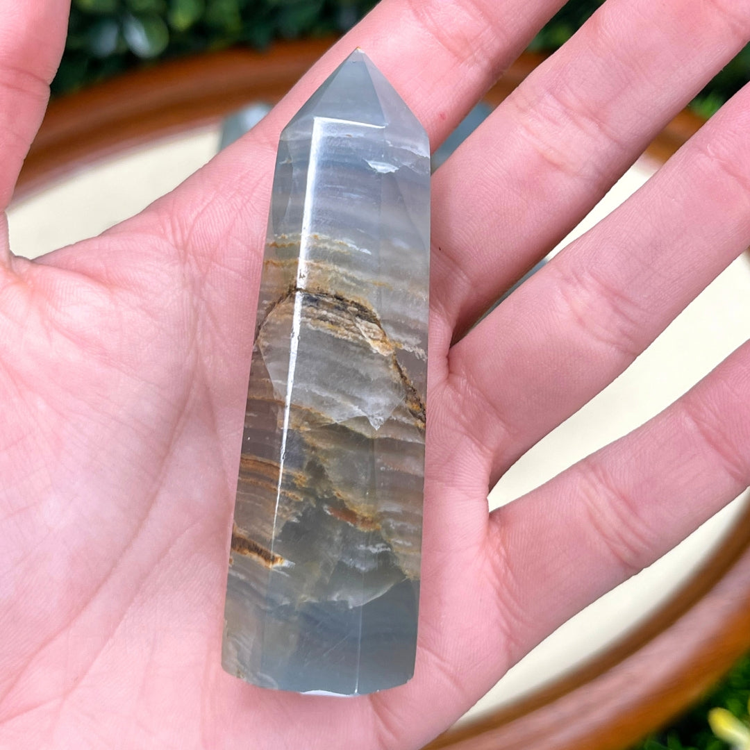 Pointe Pierre Onyx Bleu