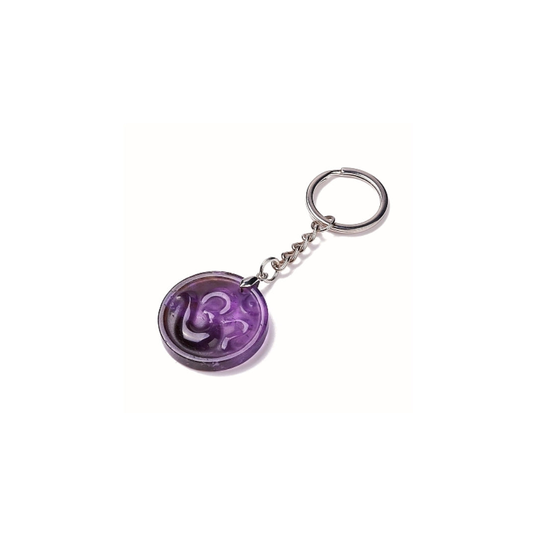 Porte-clés en Hématite Naturelle – Aura de Roche Porte-clés en Hématite Naturelle – Aura de Roche