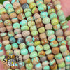 Perle baroque Turquoise d'Arizona 1A