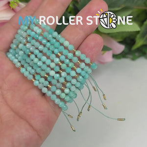 Bracelet Ajustable Amazonite du Brésil