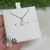 Pendentif Solitaire Opale Éthiopienne Poire