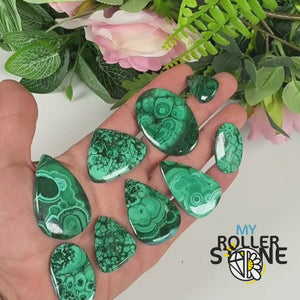 Pendentif Malachite Percé