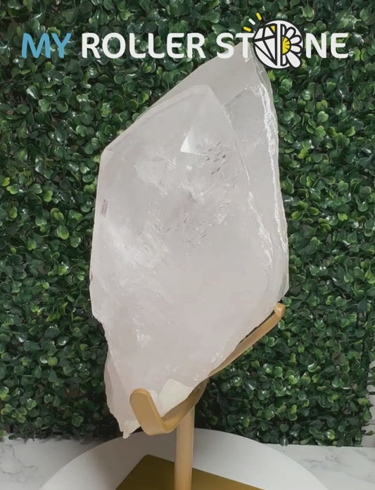 Cristal de roche sur Support #B82