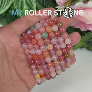 Bracelet en Agate multicolore A