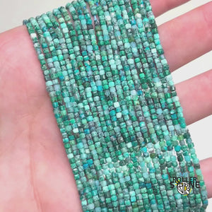 Perle Cubique Chrysocolle