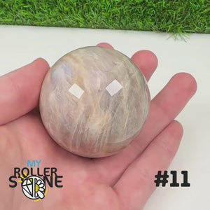 Sphère Pierre De Lune Orange