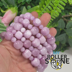 Bracelet en Kunzite Rose