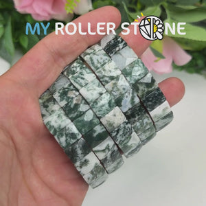Bracelet Manchette Agate Arbre 5A