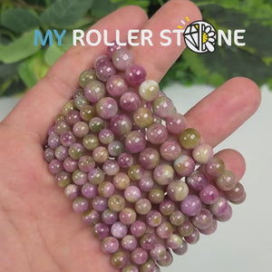 Bracelet en Tourmaline Watermelon