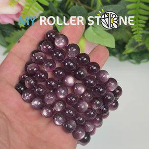 Bracelet Lépidolite Mica 5A