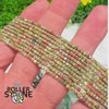 Perle carrée Unakite
