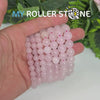 Bracelet en Calcite Mangano rose