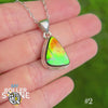 Pendentif Ammolite Argent #2