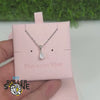 Pendentif Solitaire Pierre de Lune Poire
