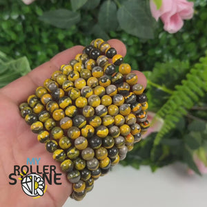 Bracelet Jaspe Bourdon 5A TOP