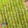 Perle Heishi Rondelle Péridot