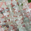 Perles baroque Facettée Aigue Marine 5A