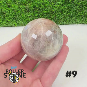 Sphère Pierre De Lune Orange