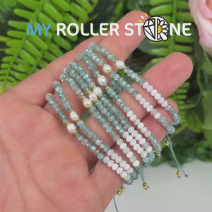 Bracelet Pierre de Lune et Apatite