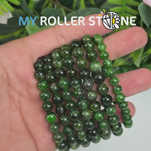 Bracelet en Diopside 3A