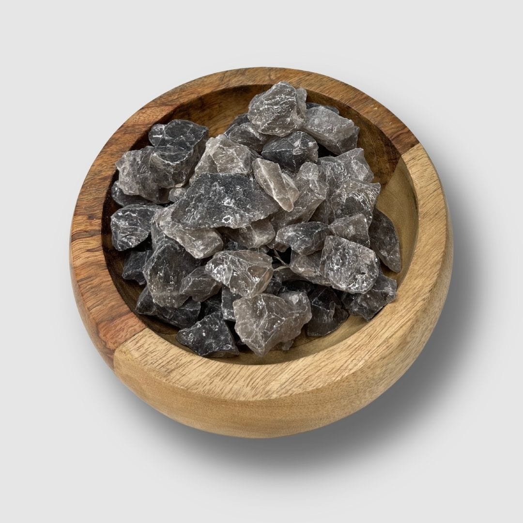Quartz fumé brute - 500 gr - Pierres et fossiles